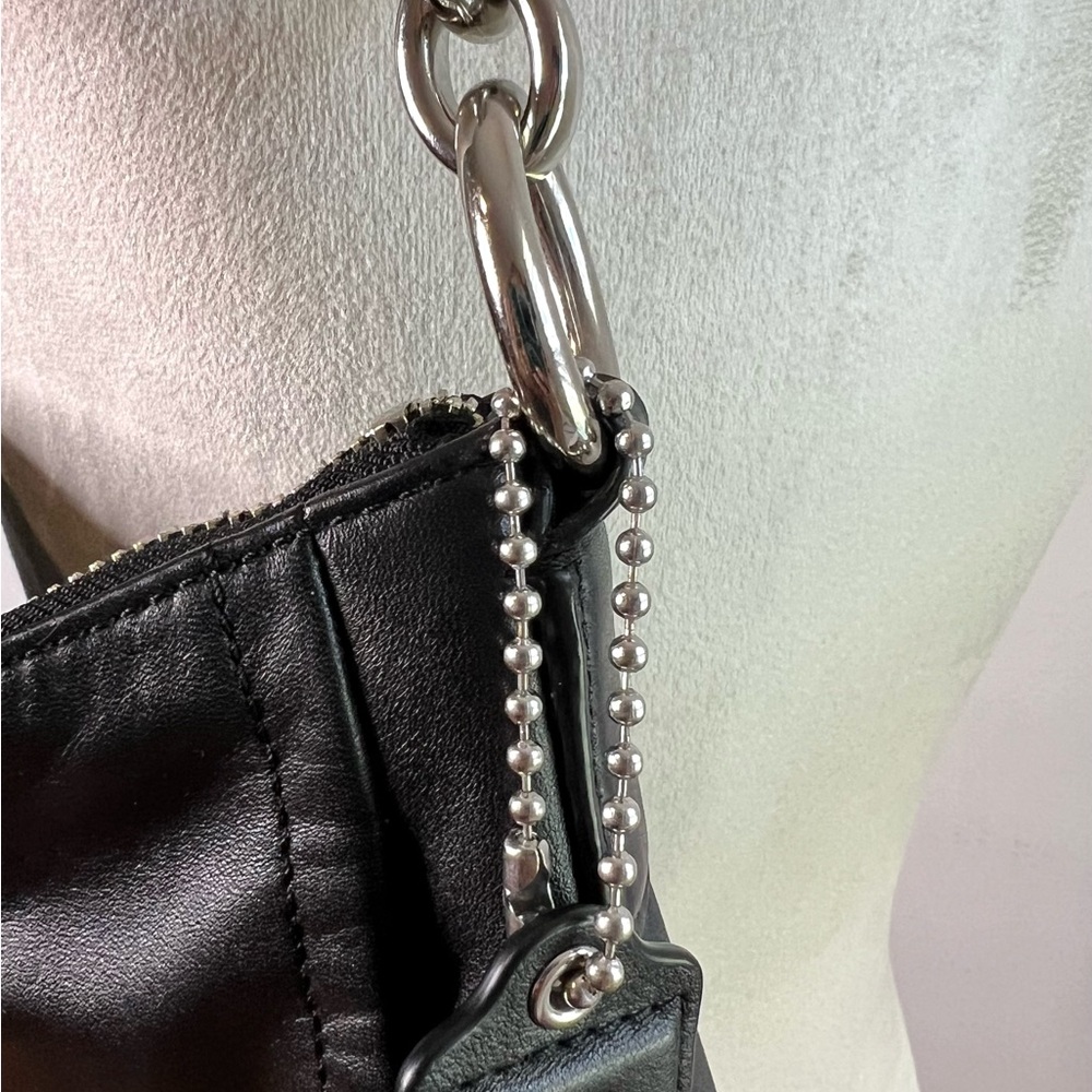 Coach Kirstin Shoulder Bag Black Silver Hardware Crossbody Strap Included  2013 - Picture 3 of 11